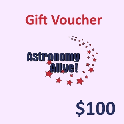 Astronomy Alive Gift Voucher $100