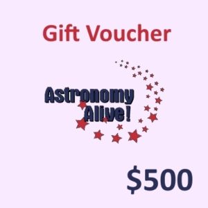 Astronomy Alive Gift Voucher $500