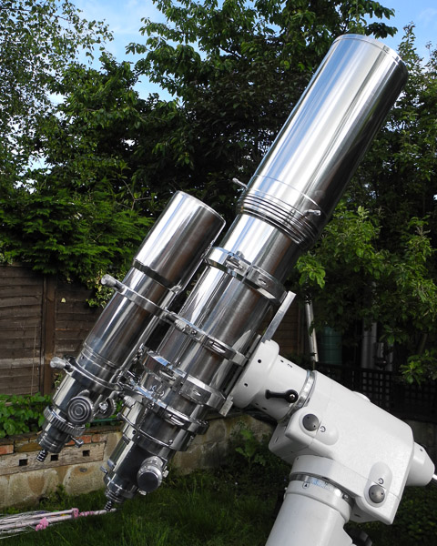 Astronomy Alive - Moonraker Dark Matter 102mm f7 Triplet APO Hand Crafted Refractor telescope