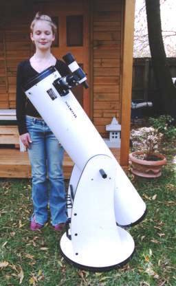Astronomy Alive - Saxon Dob 8 200mm reflector telescope system